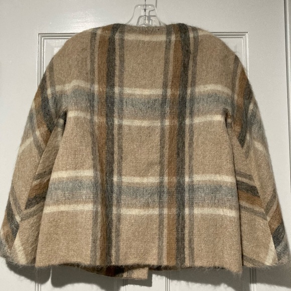 Talbots Plaid Swing Jacket, women’s 4 - Picture 4 of 13